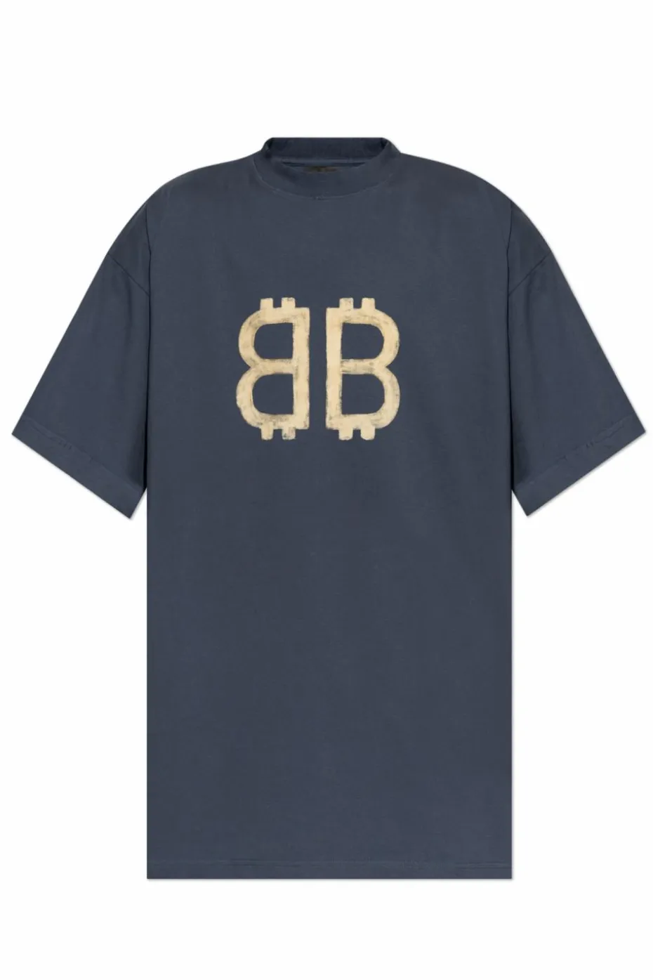 Balenciaga GREY T-shirt with logo