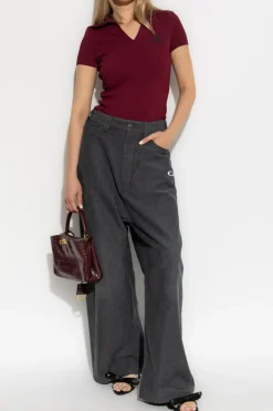 Balenciaga GREY Wide-leg jeans