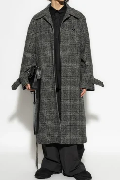 Balenciaga GREY Wool coat