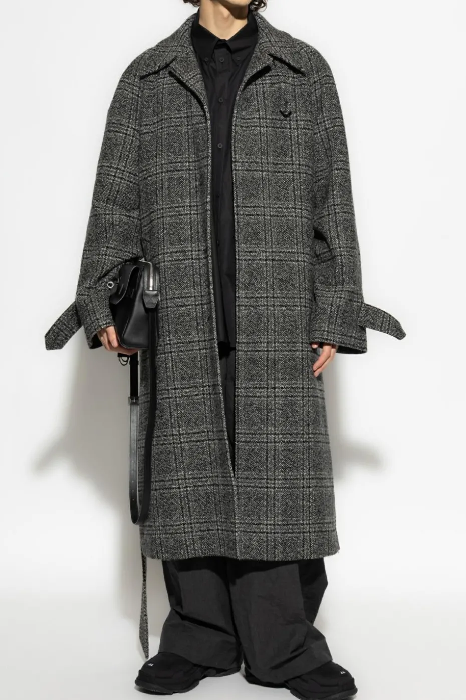 Balenciaga GREY Wool coat