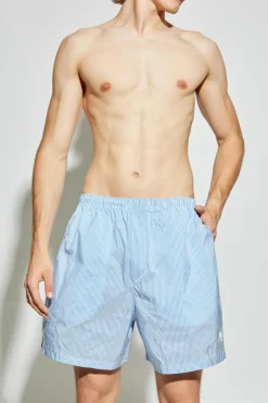 Balenciaga light blue Swim shorts