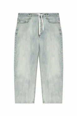 Balenciaga light blue Wide-leg jeans