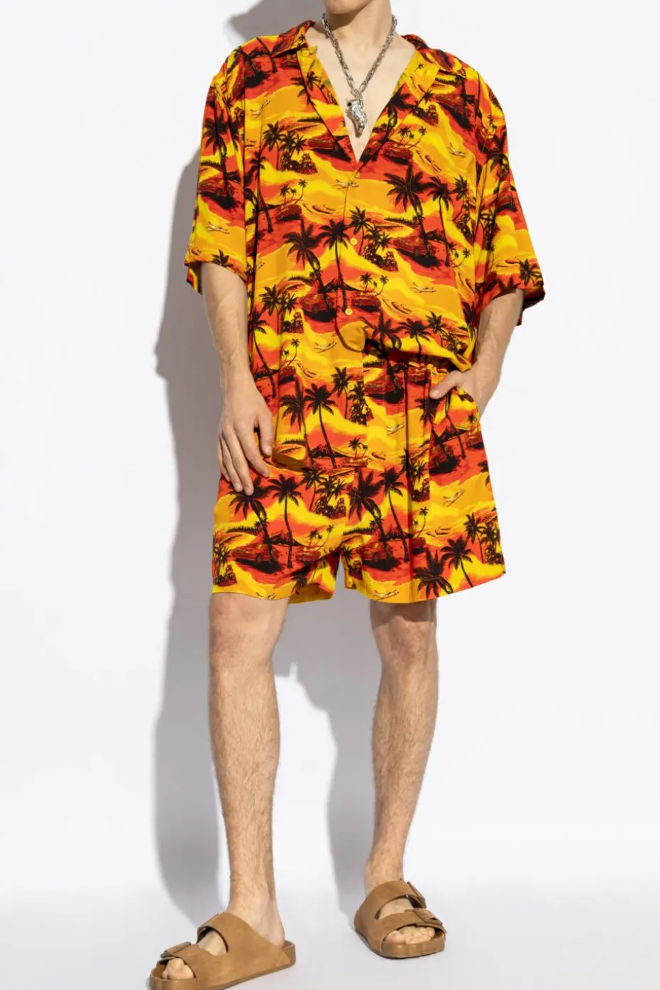 Balenciaga MULTICOLOUR Printed Shorts