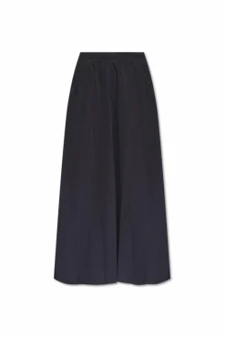 Balenciaga NAVY BLUE Skirt with embroidered logo