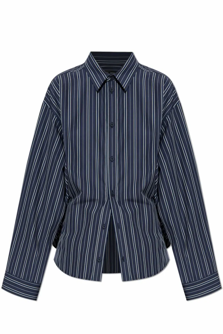 Balenciaga NAVY BLUE Striped patterned shirt