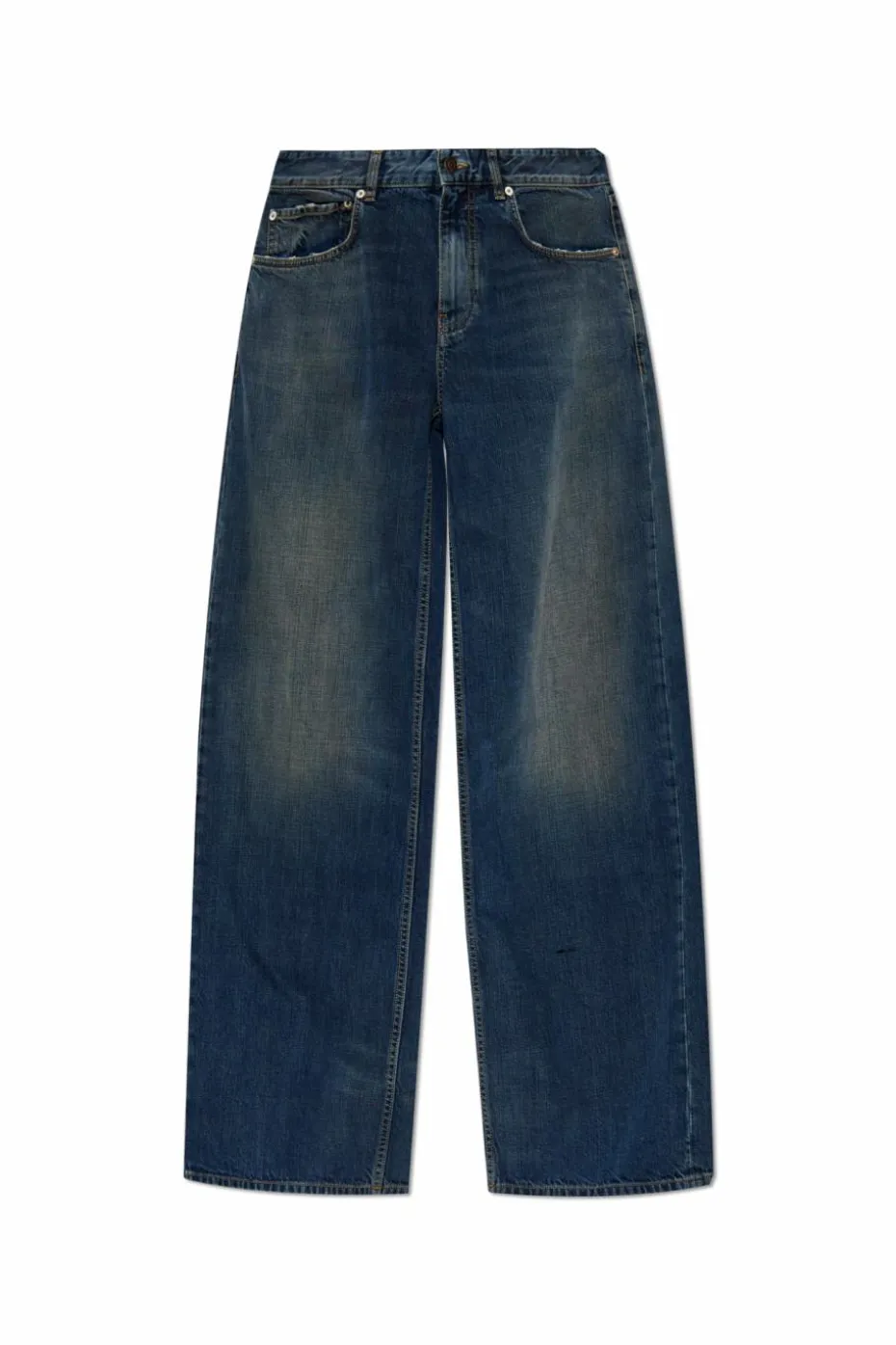 Balenciaga NAVY BLUE Wide-leg jeans