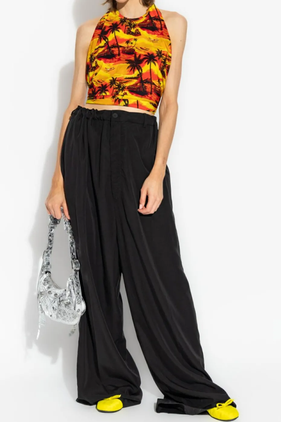 Balenciaga ORANGE Top with print