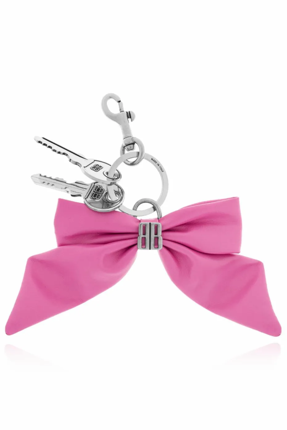Balenciaga PINK Keychain with bow
