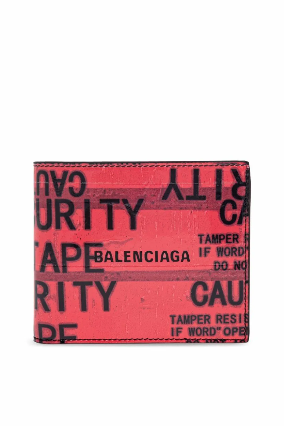 Balenciaga PINK Leather wallet with logo