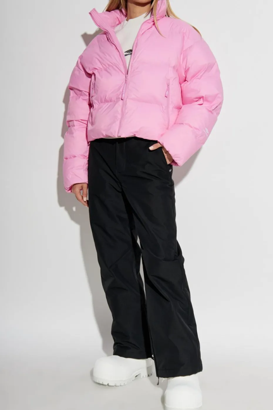 Balenciaga PINK Padded jacket from the Skiwear collection