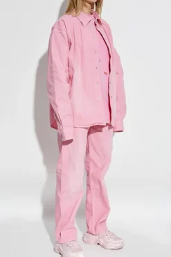 Balenciaga PINK Shirt with Logo