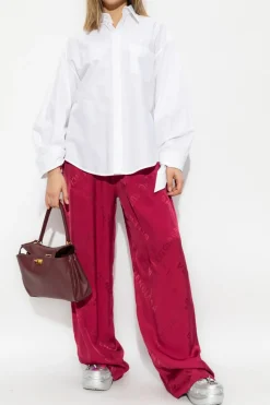 Balenciaga PINK Wide-leg pants