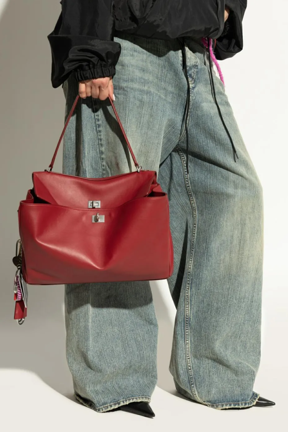 Balenciaga RED Handbag `Rode Medium`