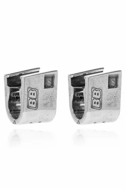 Balenciaga SILVER Brass earrings