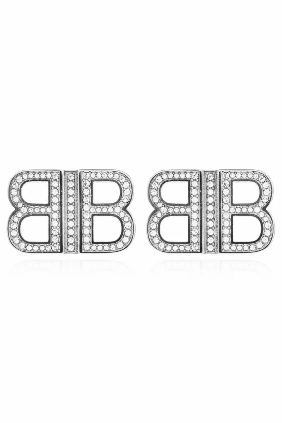 Balenciaga SILVER Brass earrings