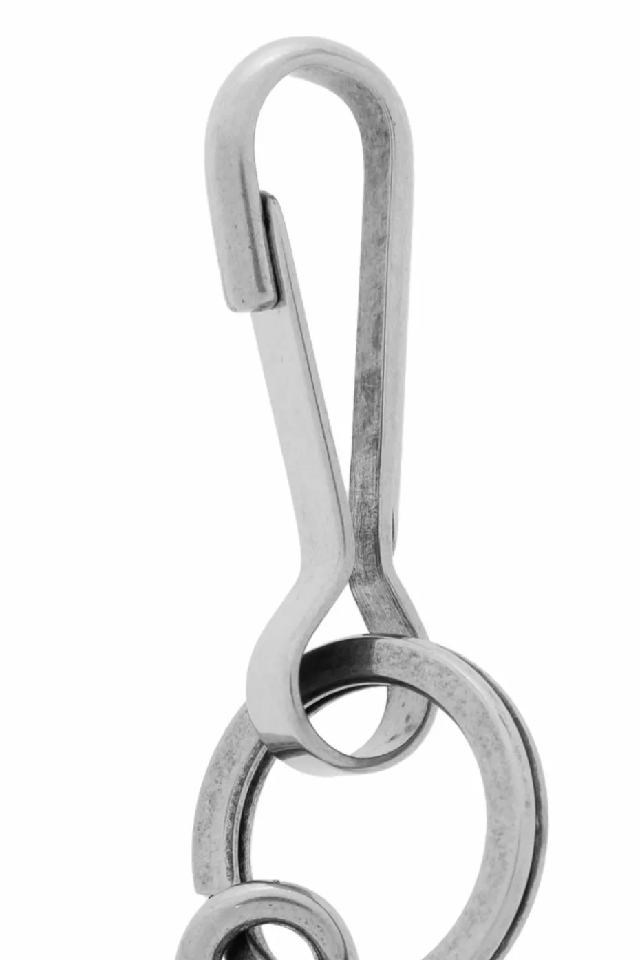 Balenciaga SILVER Brass keychain