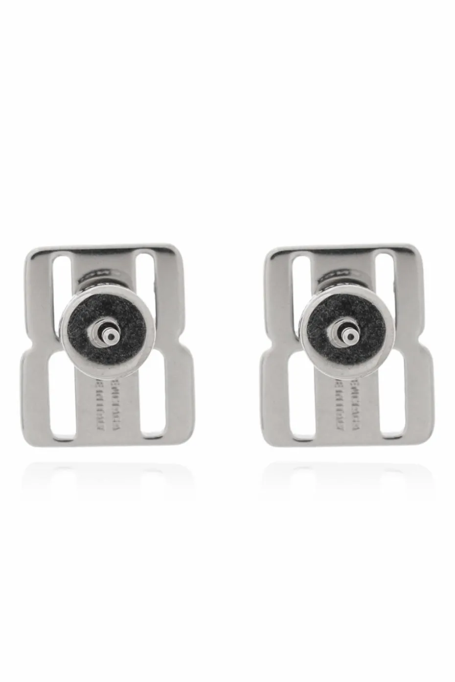 Balenciaga SILVER Earrings with logo