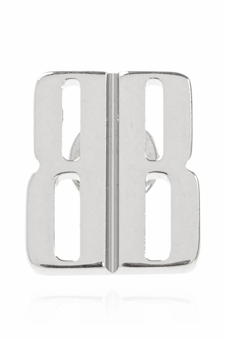 Balenciaga SILVER Earrings with logo