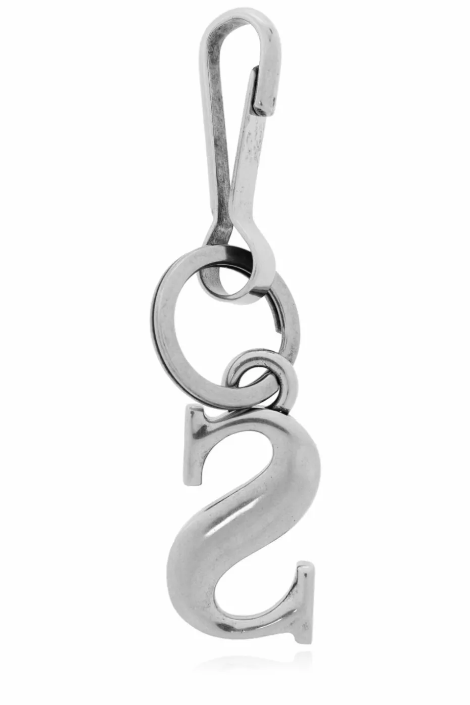 Balenciaga SILVER Keychain with charm