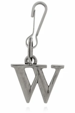 Balenciaga SILVER Keychain with charm