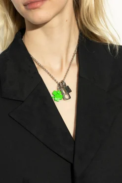 Balenciaga SILVER Necklace with pendants