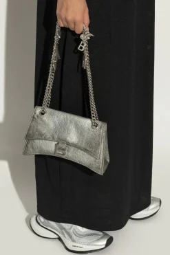 Balenciaga SILVER Shoulder bag Crush by Balenciaga