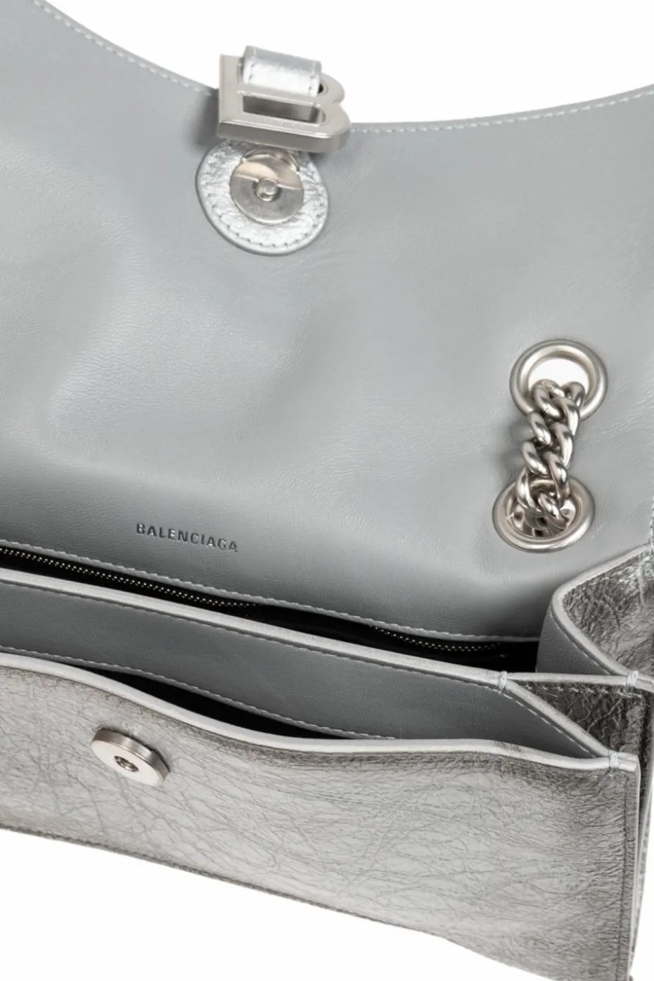 Balenciaga SILVER Shoulder bag Crush by Balenciaga