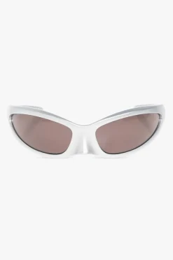 Balenciaga SILVER ‘Skin Cat’ sunglasses