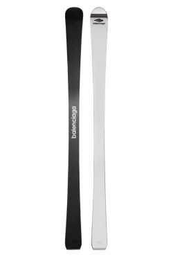 Balenciaga SILVER Skis with mirror effect