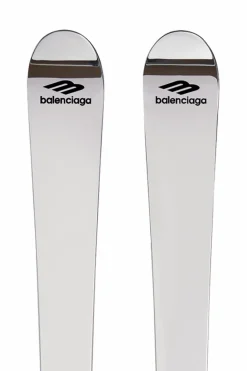 Balenciaga SILVER Skis with mirror effect