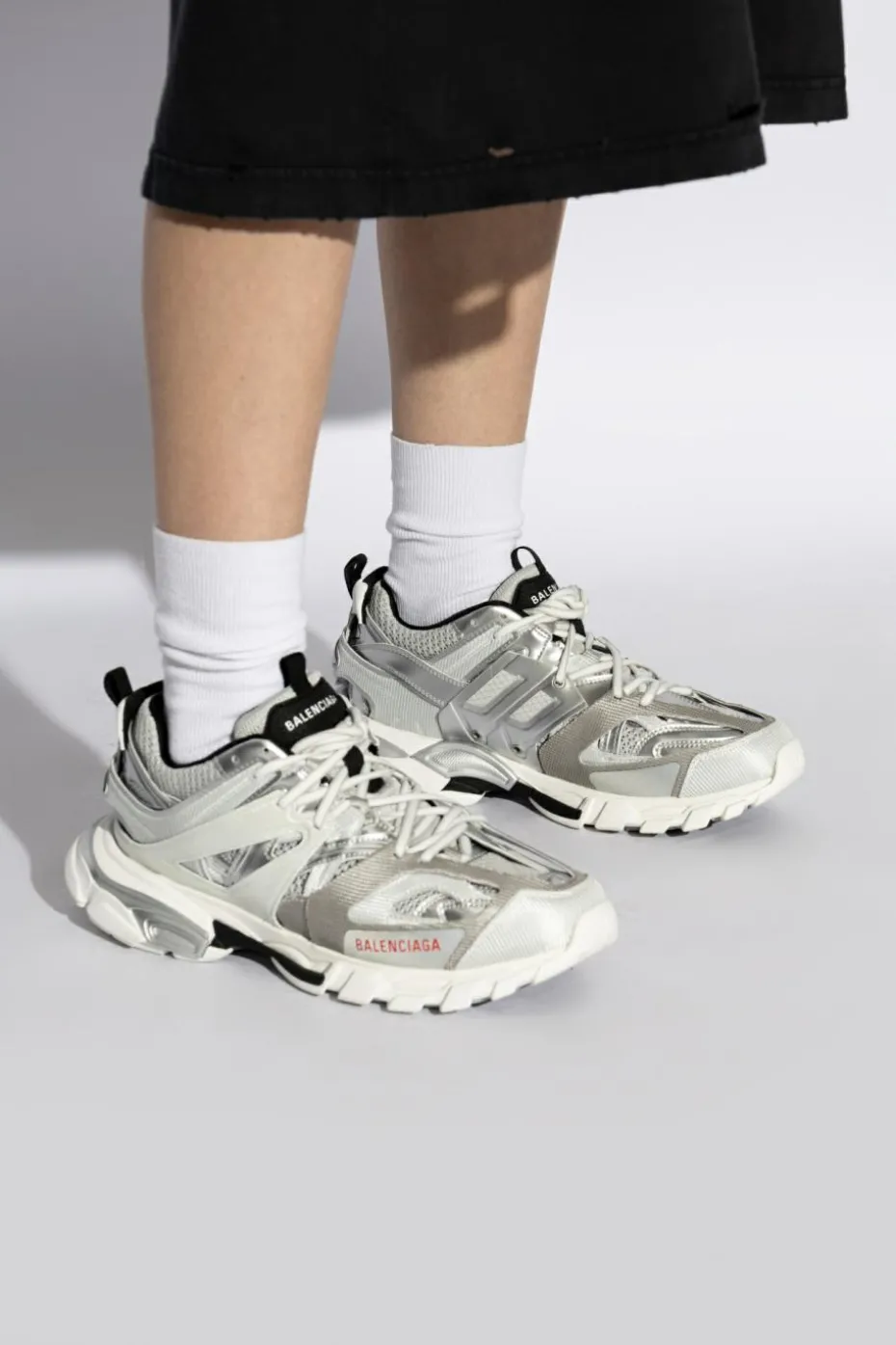 Balenciaga SILVER Sneakers Track