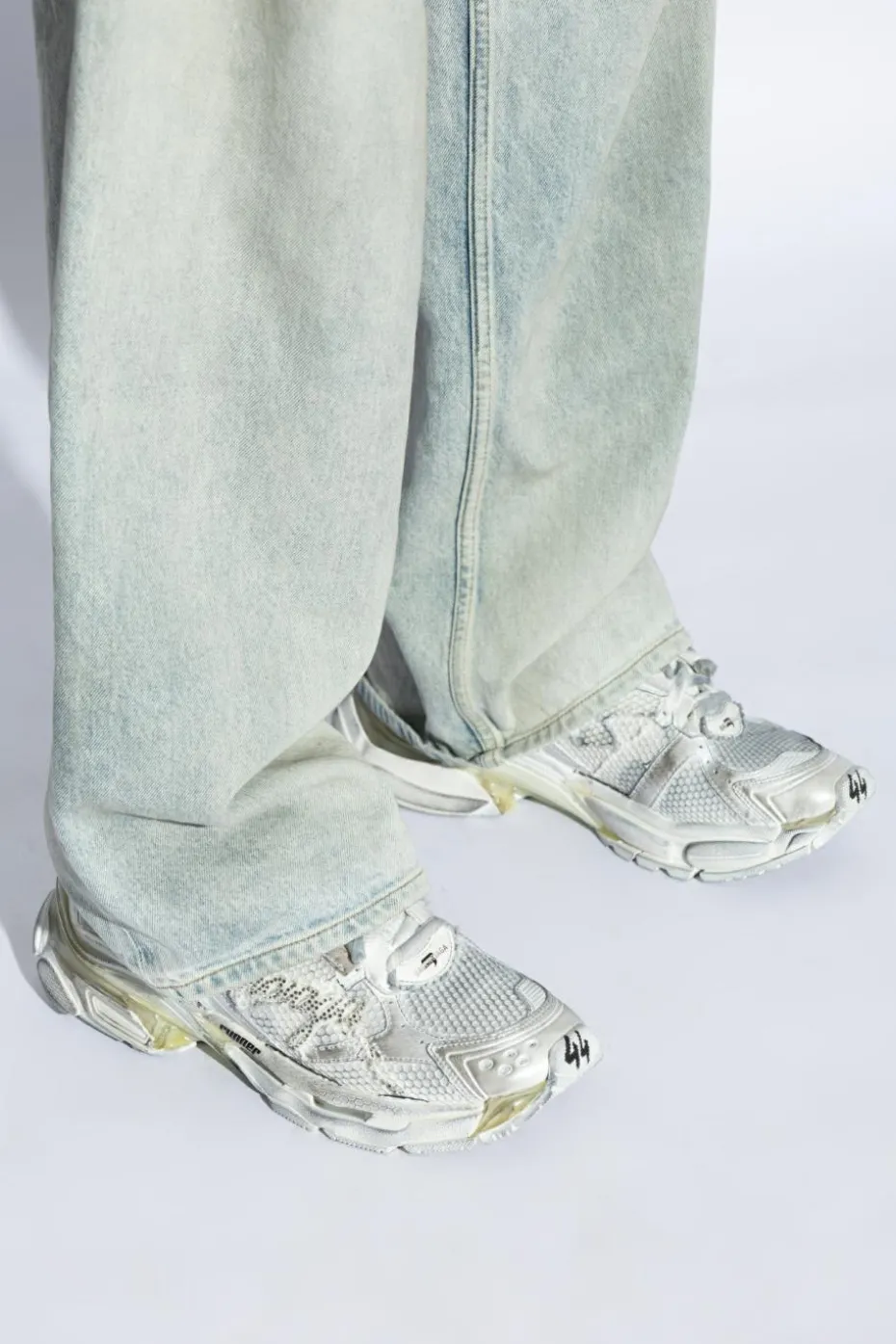 Balenciaga SILVER Sneakers Runner