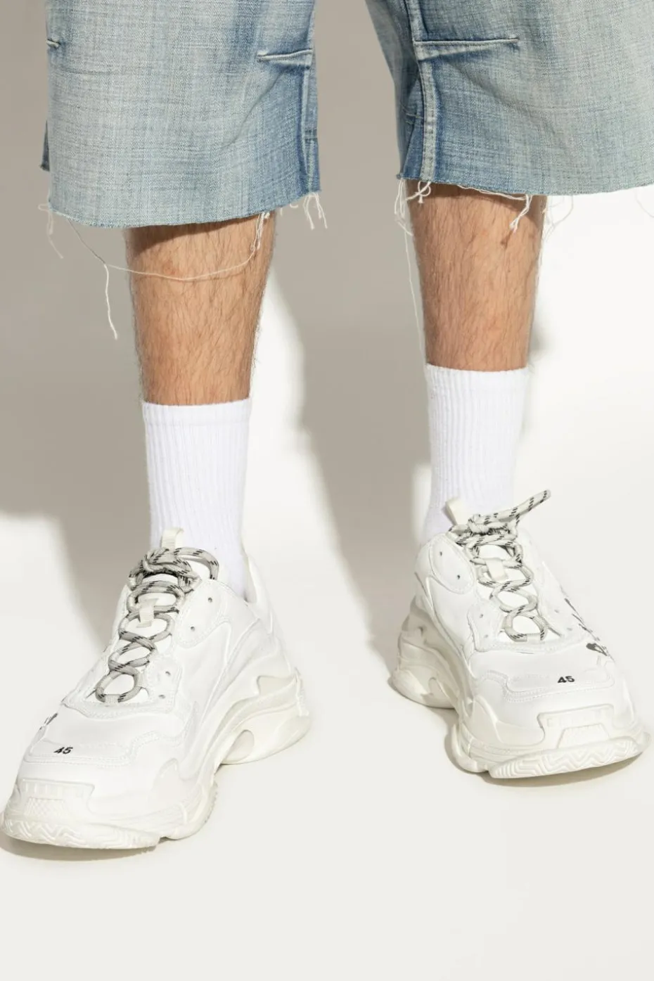 Balenciaga WHITE Athletic shoes 'TRIPLES S'