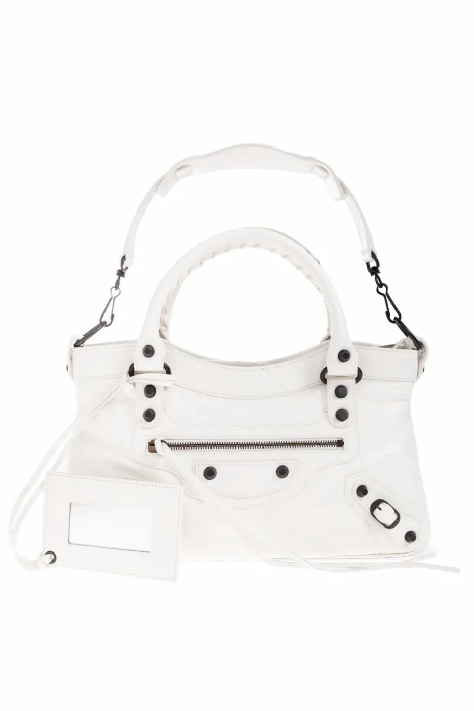 Balenciaga WHITE Handbag "Le City"