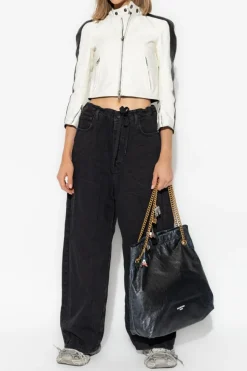 Balenciaga WHITE Leather jacket