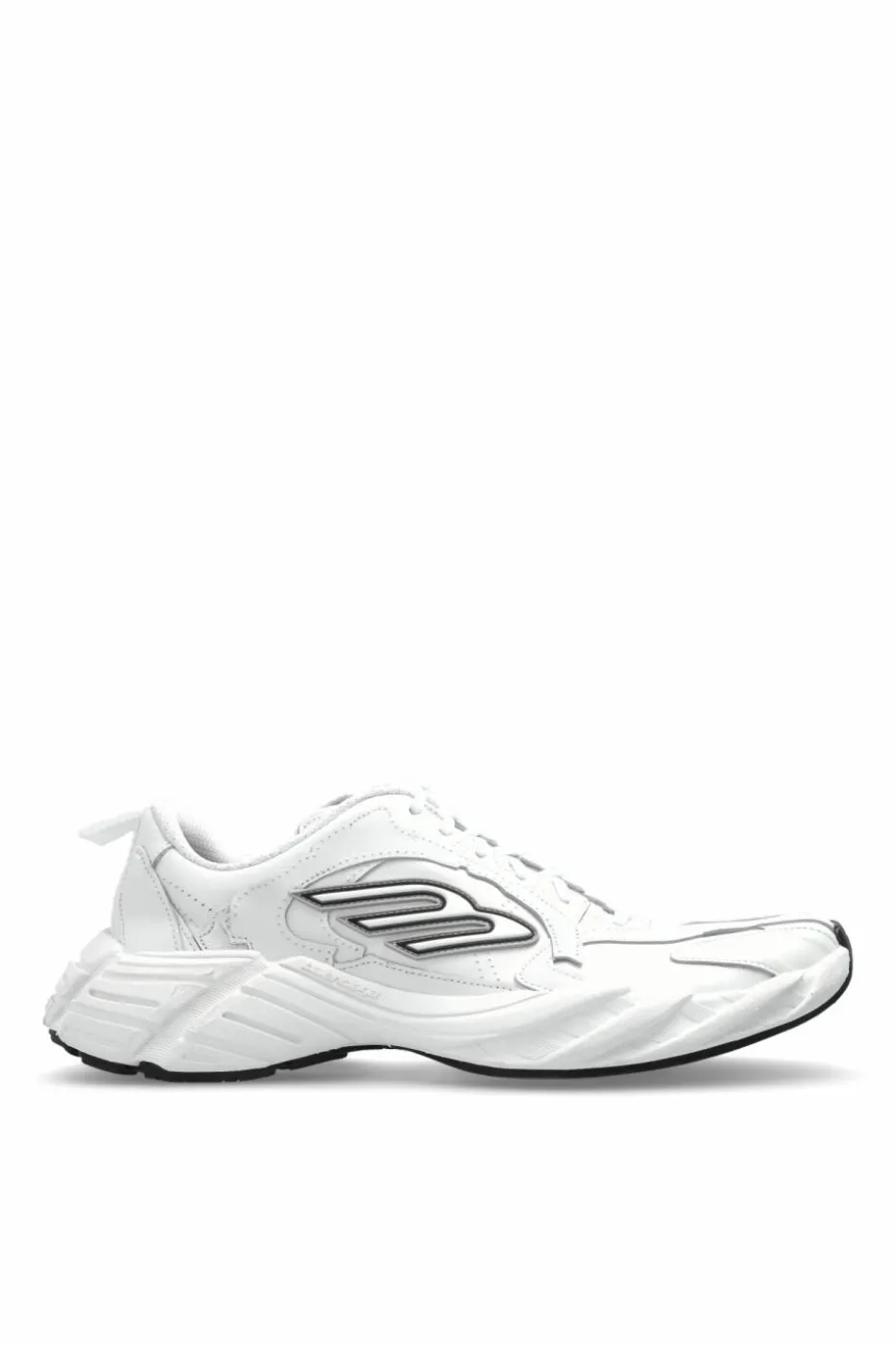 Balenciaga WHITE `MONDAY` sports shoes