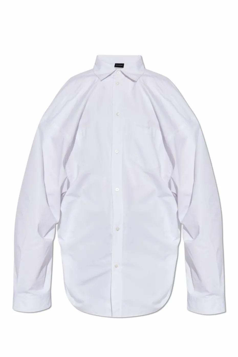 Balenciaga WHITE Oversize shirt with pocket