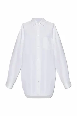 Balenciaga WHITE Oversize shirt with pockets