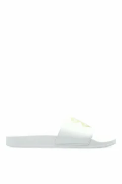 Balenciaga WHITE Rubber slide sandals āPoolā
