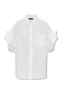 Balenciaga WHITE Shirt with logo