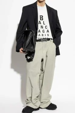 Balenciaga WHITE T-shirt with logo