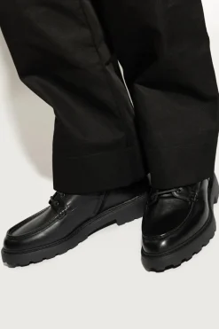 Bally BLACK Leather ankle boots `Gaverin`