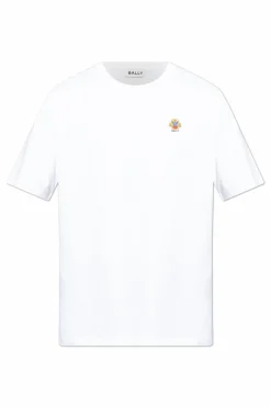 Bally WHITE T-shirt with logo