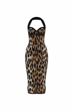 Balmain beige Dress with lurex thread
