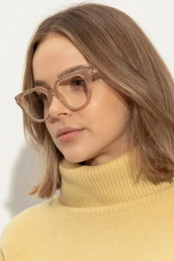 Balmain beige Prescription eyeglasses