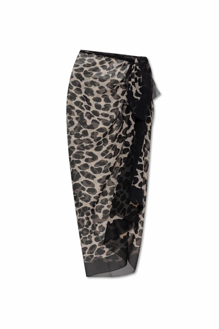 Balmain beige Silk pareo