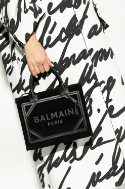 Balmain BLACK B-Army Small shopper bag