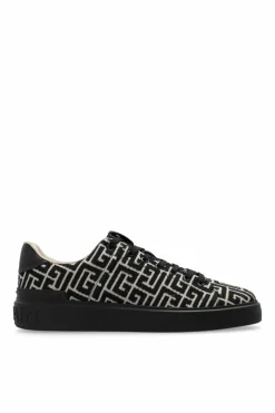 Balmain BLACK B-Court sneakers