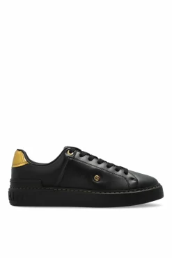 Balmain BLACK "B-Court" sports shoes