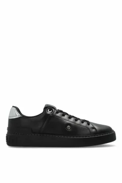 Balmain BLACK "B-Court" sports shoes